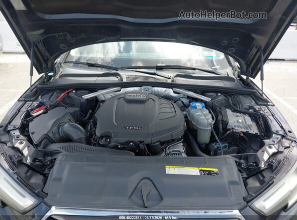 WAUENAF4XHN015365 2017 AUDI A4 Dark Blue Vista trasera