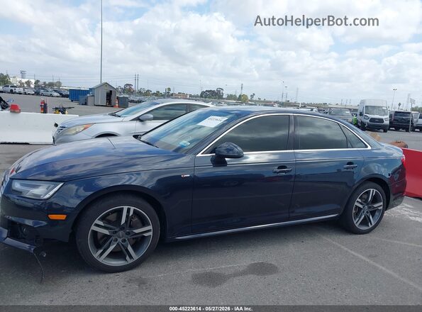 WAUENAF4XHN015365 2017 AUDI A4 Dark Blue Vista interior de 360 grados