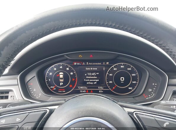 WAUENAF4XHN015365 2017 AUDI A4 Dark Blue Vista de los asientos traseros