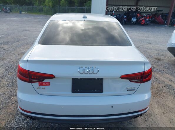 WAUENAF4XHN016371 2017 AUDI A4 White 