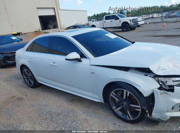 WAUENAF4XHN016371 2017 AUDI A4 White Widok wnętrza z tyłu