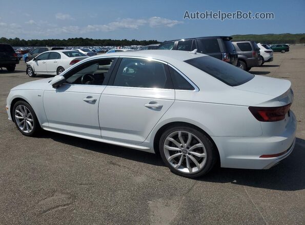 WAUENAF4XKA006972 2019 AUDI A4 White Tył lewy
