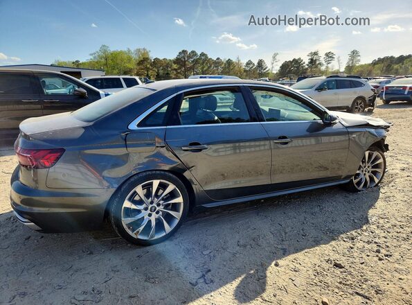 WAUENAF4XLN003838 2020 AUDI A4 Gray Задня права чверть