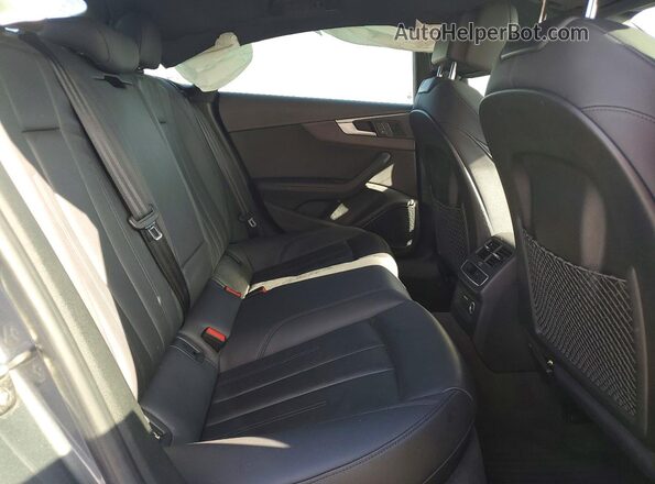 WAUENCF50KA030511 2019 AUDI A5 Silver Вид задніх сидінь
