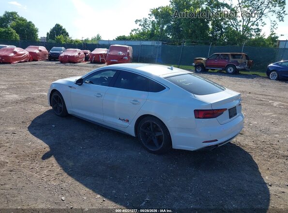 WAUENCF53JA086795 2018 AUDI A5 White უკანა მარცხენა