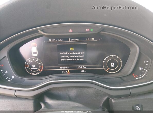 WAUENCF53JA135641 2018 AUDI OTHER White Vista de los asientos traseros