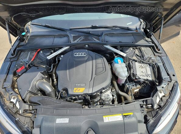 WAUENCF54KA023450 2019 AUDI A5 Gray Вид задньої частини салону