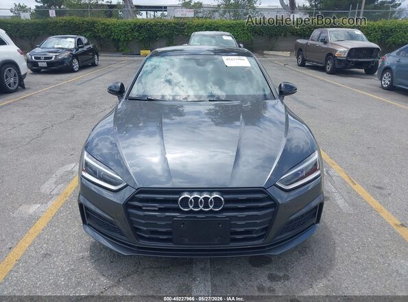WAUENCF55KA005684 2019 AUDI A5 Gray ხელსაწყოთა პანელის ხედი