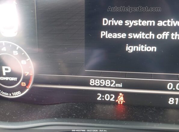WAUENCF55KA005684 2019 AUDI A5 Gray 