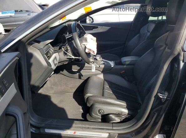 WAUENCF56KA043439 2019 AUDI A5 Серый Вид салона спереди