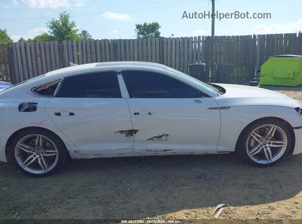 WAUENCF56KA089997 2019 AUDI A5 White სალონის 360-გრადუსიანი ხედი