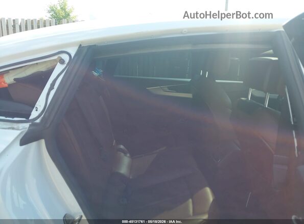 WAUENCF56KA089997 2019 AUDI A5 White VIN კოდის სტიკერის ხედი