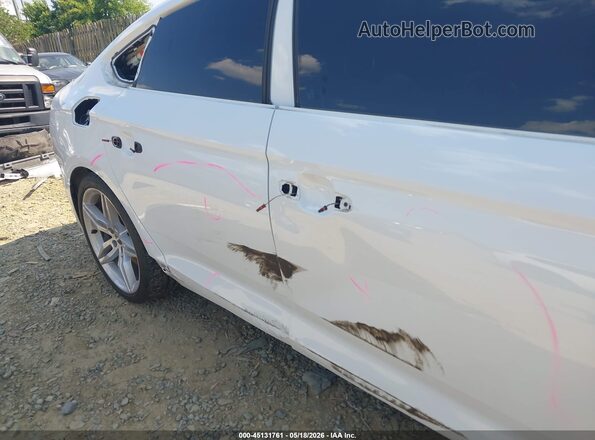 WAUENCF56KA089997 2019 AUDI A5 White ხელსაწყოთა პანელის ხედი