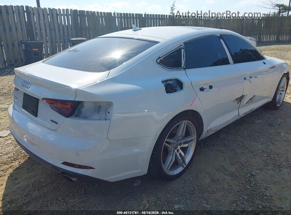 WAUENCF56KA089997 2019 AUDI A5 White უკანა მარჯვენა
