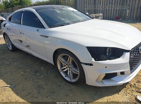 WAUENCF56KA089997 2019 AUDI A5 White წინა ხედი