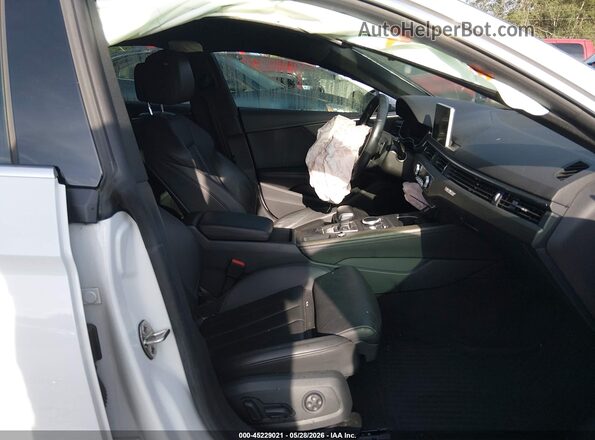 WAUENCF57KA098658 2019 AUDI A5 White Front interior view