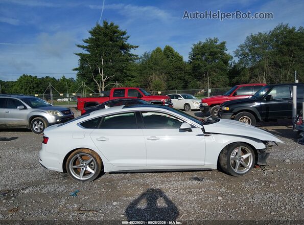 WAUENCF57KA098658 2019 AUDI A5 White Instrument cluster view
