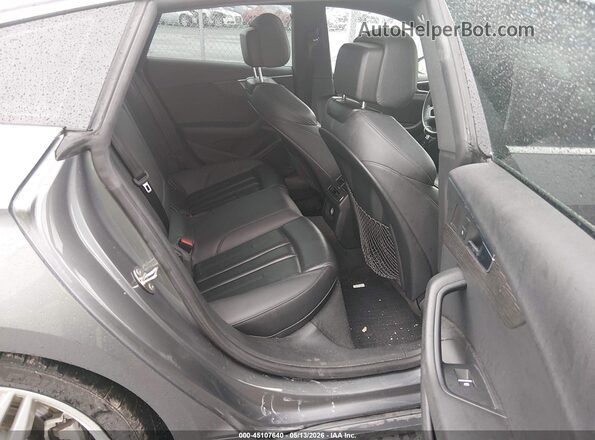 WAUENCF58JA073606 2018 AUDI A5 Gray Widok naklejki z numerem VIN