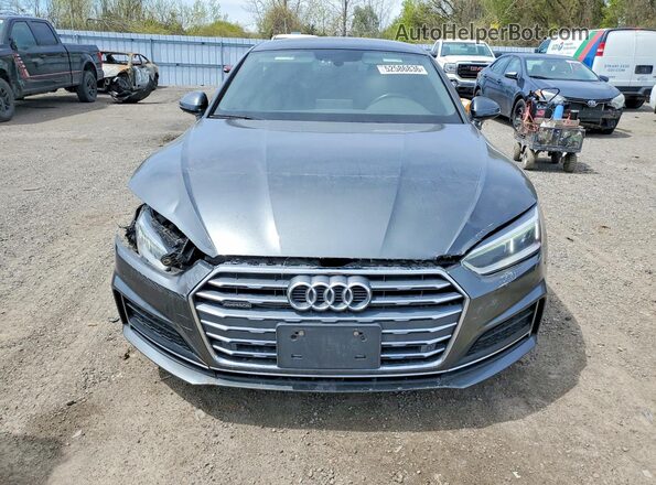 WAUENCF5XJA056189 2018 AUDI A5 Gray Դիմացի տեսք
