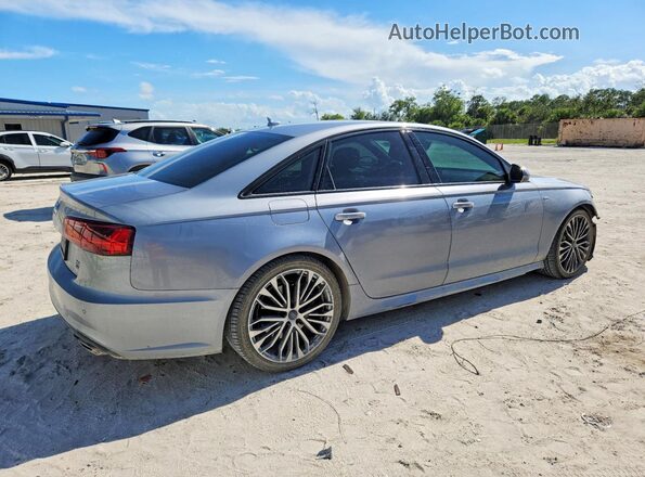 WAUF8AFC7JN034223 2018 AUDI A6 Серый Задняя правая четверть