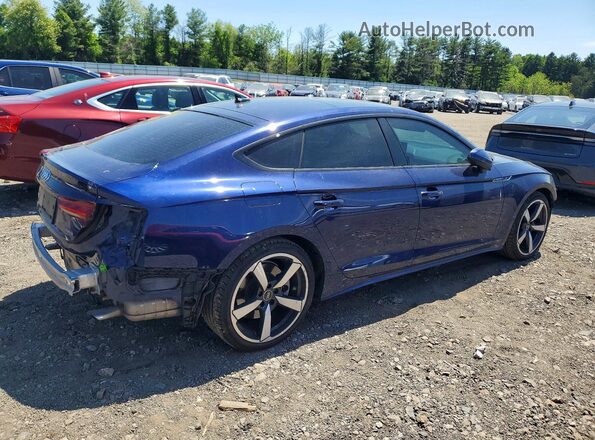 WAUFACF51SA014902 2025 AUDI A5 Синий Задняя правая четверть