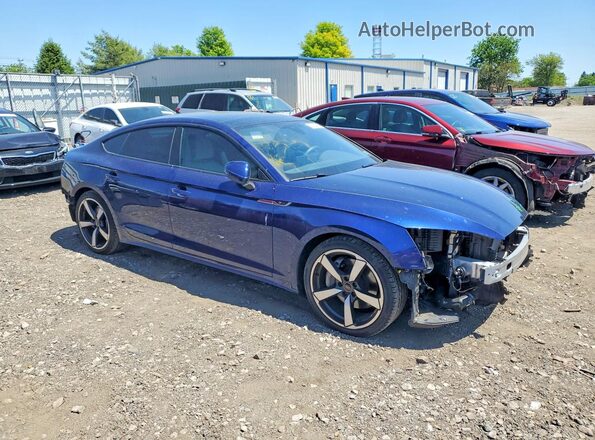 WAUFACF51SA014902 2025 AUDI A5 Синий Передняя правая четверть