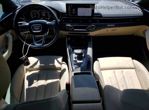 WAUFACF51SA014902 2025 AUDI A5 Синий Вид панели приборов