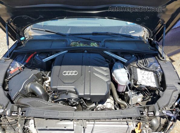 WAUFACF51SA014902 2025 AUDI A5 Синий Вид задней части салона