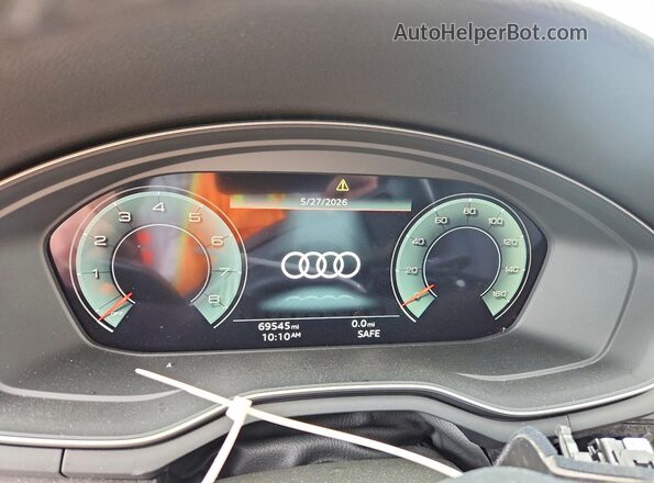 WAUFACF56MA047865 2021 AUDI A5 Угольный Вид щитка приборов