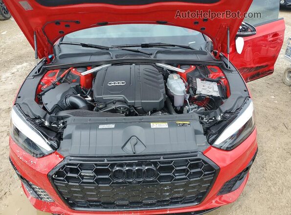 WAUFACF57PA024454 2023 AUDI A5 Red Rear interior view