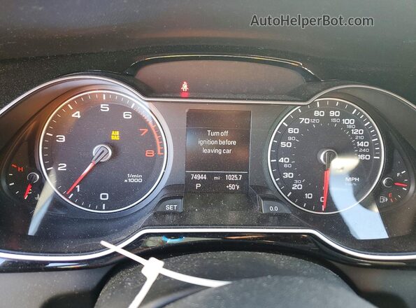 WAUFFAFL0GA005166 2016 AUDI OTHER Blue Widok zestawu wskaźników