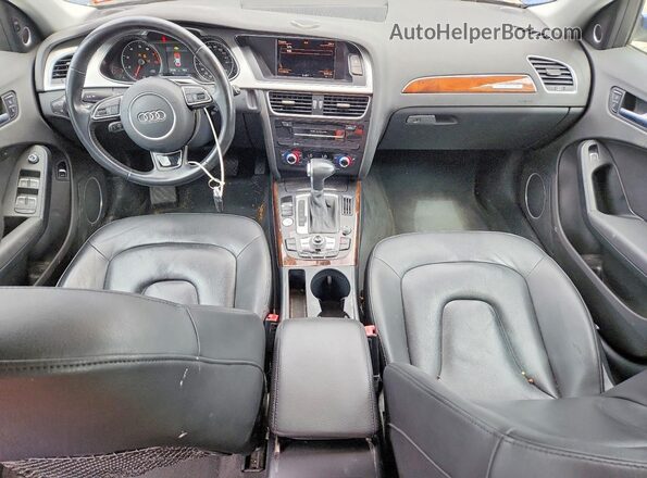 WAUFFAFL1GN011065 2016 AUDI A4 Blue Вид панелі приладів
