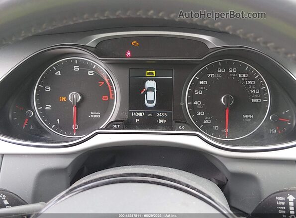 WAUFFAFL2GN008367 2016 AUDI A4 Silver Widok tylnych siedzeń