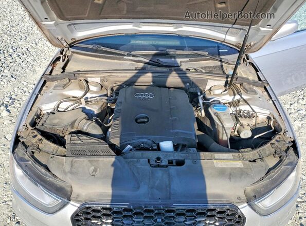 WAUFFAFL6GA005978 2016 AUDI A4 Silver უკანა სალონის ხედი