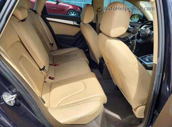 WAUFFAFL7GN005531 2016 AUDI A4 Blue უკანა სავარძლების ხედი