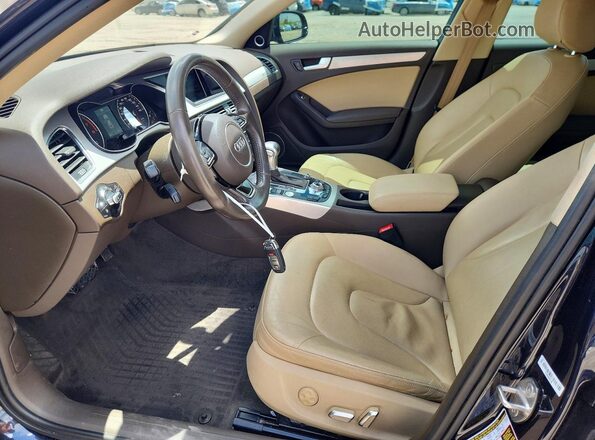 WAUFFAFL7GN005531 2016 AUDI A4 Blue წინა სალონის ხედი
