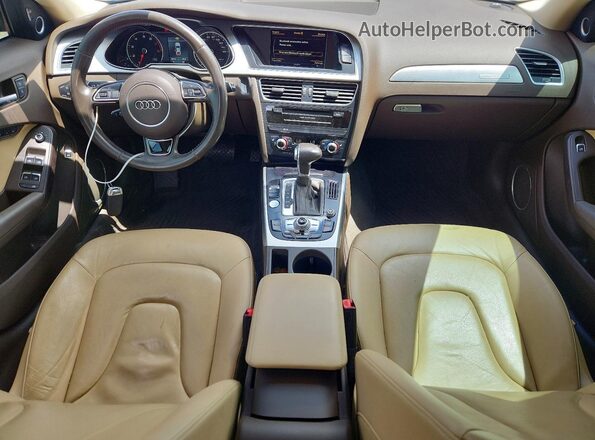 WAUFFAFL7GN005531 2016 AUDI A4 Blue წინა პანელის ხედი