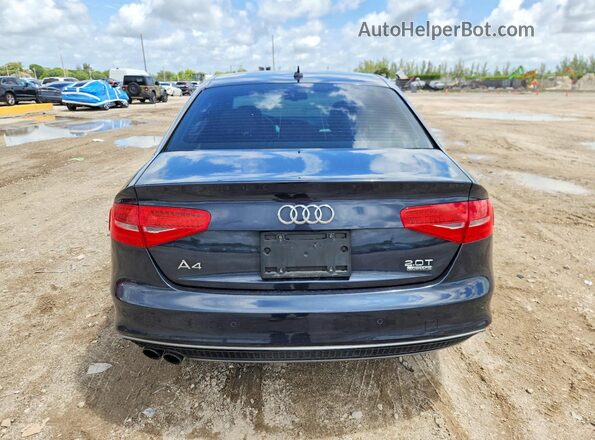 WAUFFAFL7GN005531 2016 AUDI A4 Blue უკანა ხედი