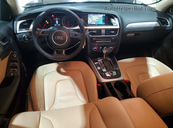 WAUFFAFL9GA004081 2016 AUDI A4 White Dashboard view
