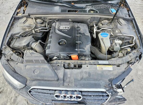 WAUFFAFL9GN001058 2016 AUDI A4 Black Սալոնի հետևի տեսք