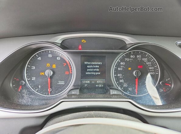 WAUFFAFL9GN001058 2016 AUDI A4 Black Սարքավորումների վահանակի տեսք