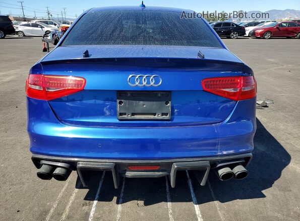 WAUFFAFLXGA009824 2016 AUDI A4 Синий Вид сзади