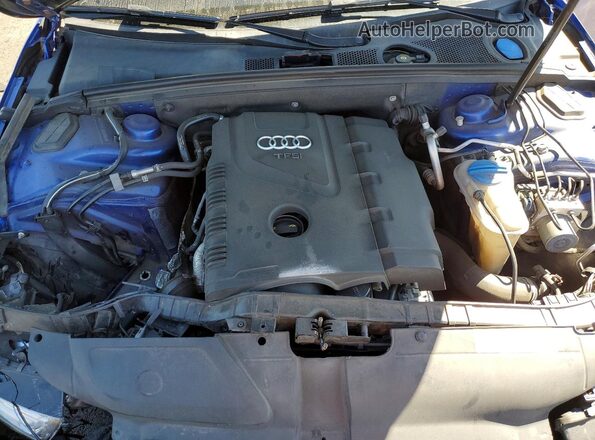 WAUFFAFLXGA009824 2016 AUDI A4 Синий Вид задней части салона