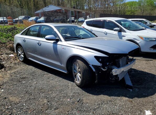 WAUG3AFC2JN052888 2018 AUDI A6 Silver წინა მარჯვენა