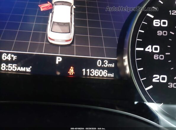 WAUG3AFC7JN000527 2018 AUDI A6 Black Вид задніх сидінь
