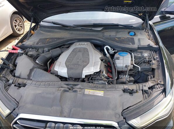 WAUG3AFC7JN000527 2018 AUDI A6 Black Вид ззаду