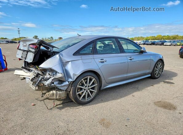 WAUG3AFC8JN065449 2018 AUDI A6 Silver Trasero derecho