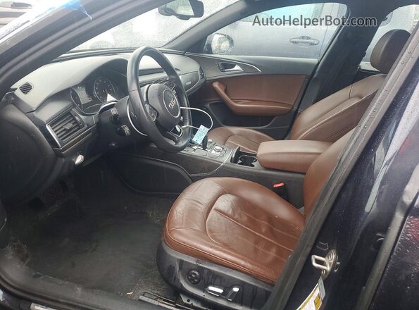 WAUG8AFC0HN122951 2017 AUDI A6 Blue Вид салону спереду