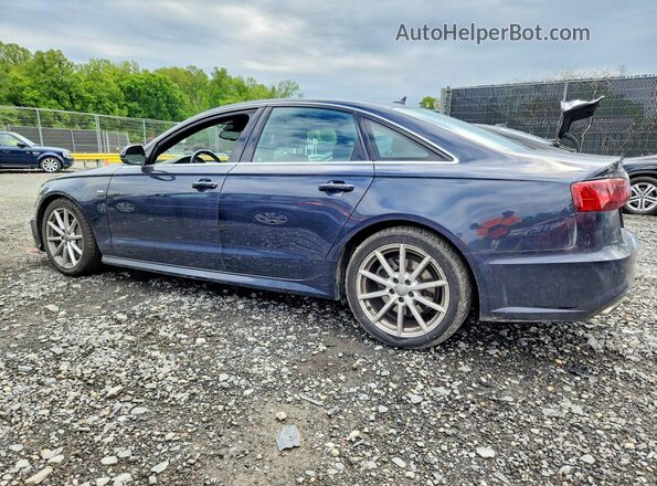 WAUG8AFC0HN122951 2017 AUDI A6 Blue Задня ліва чверть