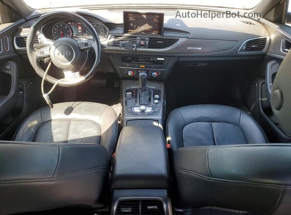 WAUG8AFC2HN002830 2017 AUDI A6 Black Vista del salpicadero